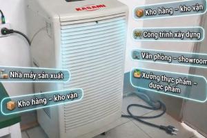 THUÊ NGAY MÁY HÚT ẨM CÔNG NGHIỆP KASAMI KD-150 (150 LÍT/NGÀY)– HÚT ẨM CỰC MẠNH, GIÁ CỰC MỀM TẠI HÀ NỘI!